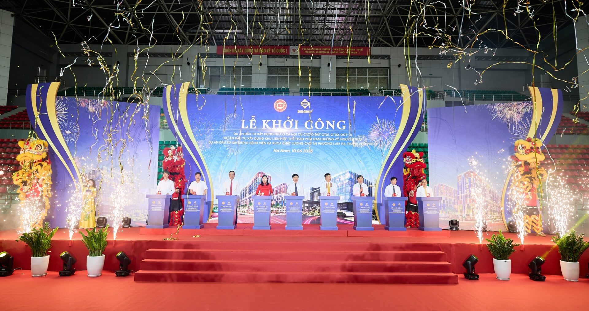Sun Group khởi công 3 dự án có ý nghĩa an sinh xã hội tại Hà Nam - 1